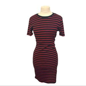 Zara Stripped Mini Dress